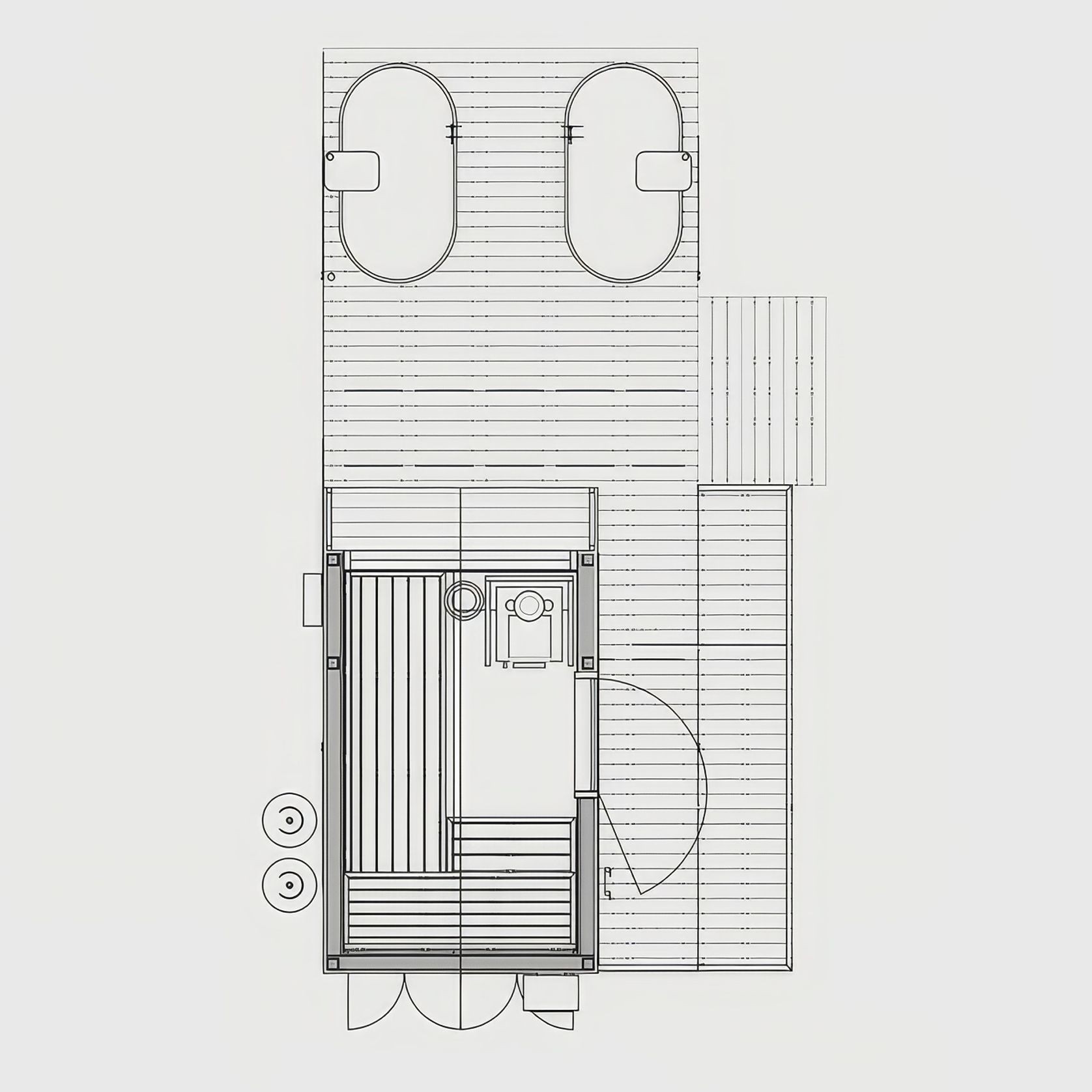 Sauna pod / Bath House | Transportable Building gallery detail image
