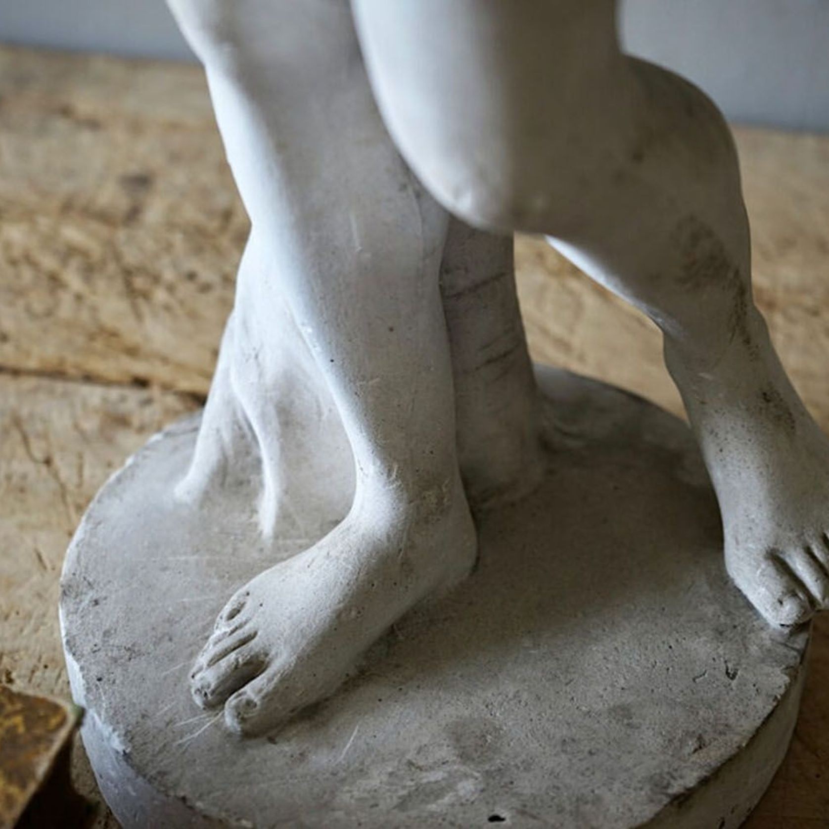 French Plaster Roman Statue of Antinus gallery detail image