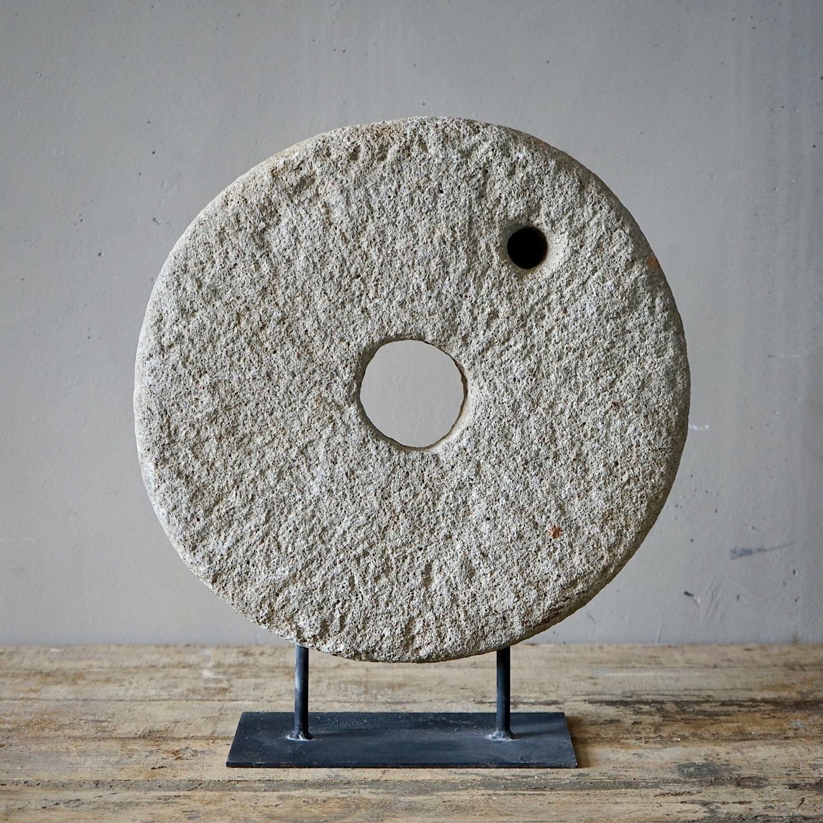 Antique Mounted Millstone gallery detail image