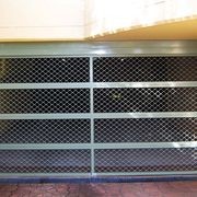 Security Mesh Sectional Aluminium Garage Doors | Specialty Doors gallery detail image