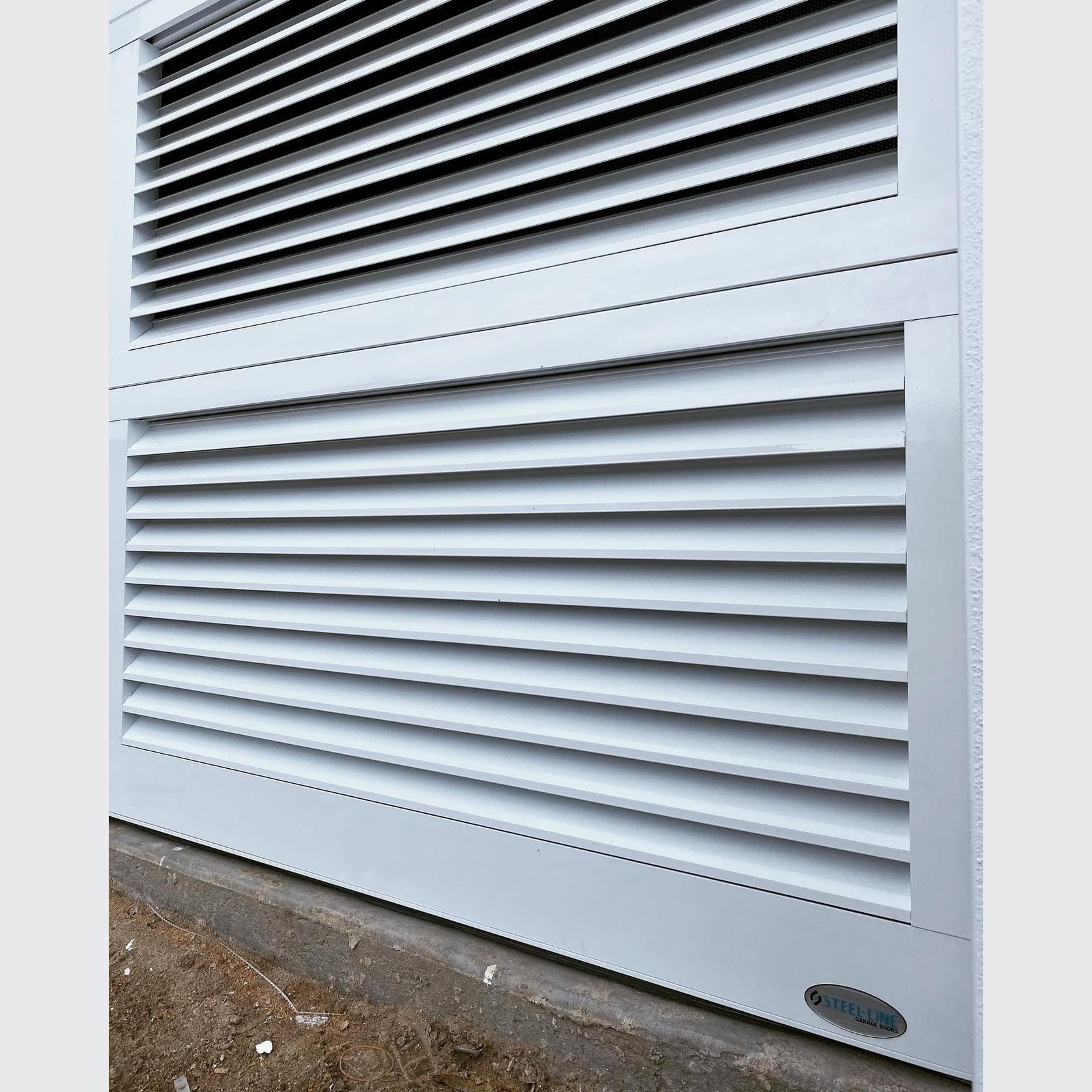Aluminium Louvre Garage Doors | Specialty Doors gallery detail image