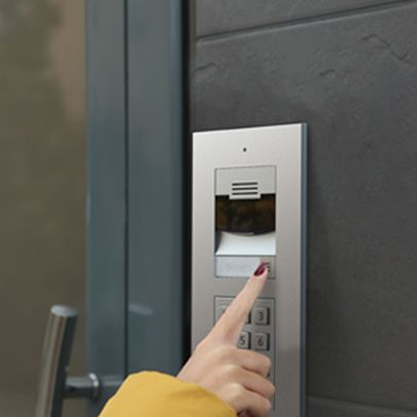 Control4® DS2 2-Module Keypad Door Station Flush Mount gallery detail image