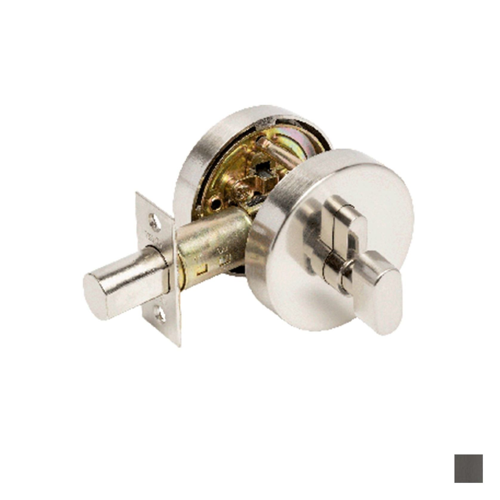 Zanda Triad Round Slimline Single Deadbolt Key/Turn gallery detail image