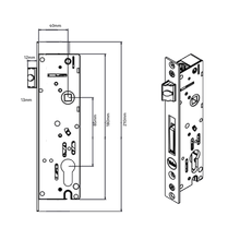Yale Induro 4-Point Mortice Lock gallery detail image