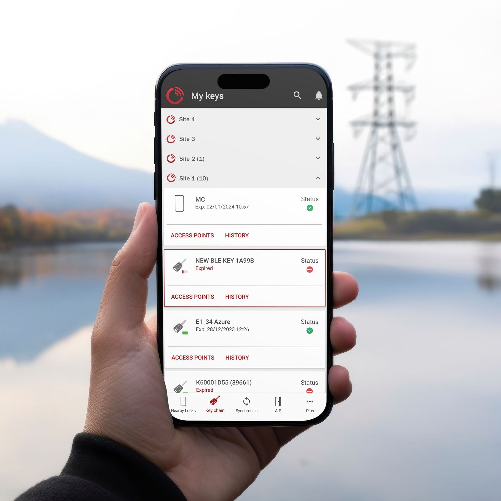Iseo F9000 Smart mechatronic key and Cylinder System gallery detail image