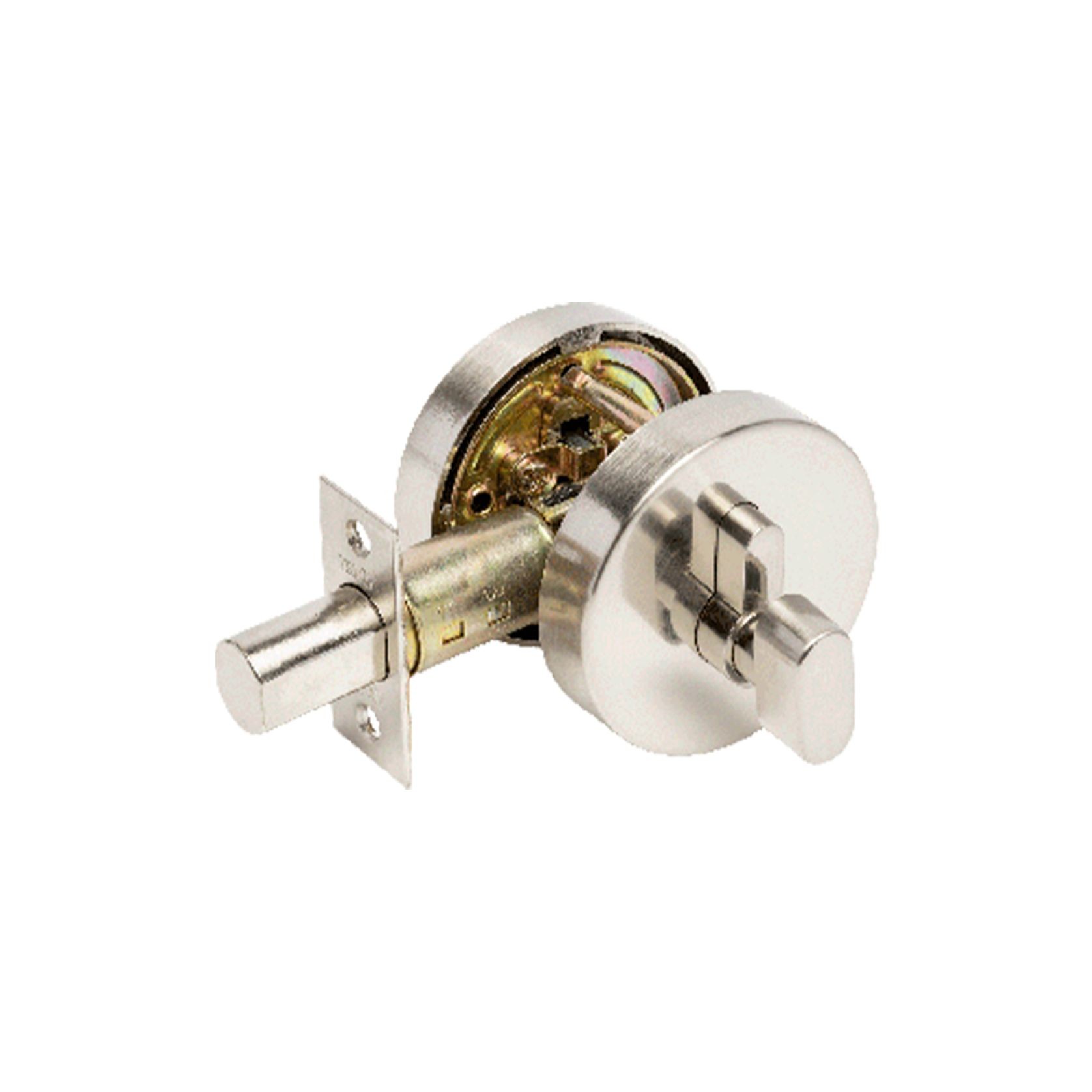 Zanda Triad Round Slimline Single Deadbolt Key/Turn gallery detail image