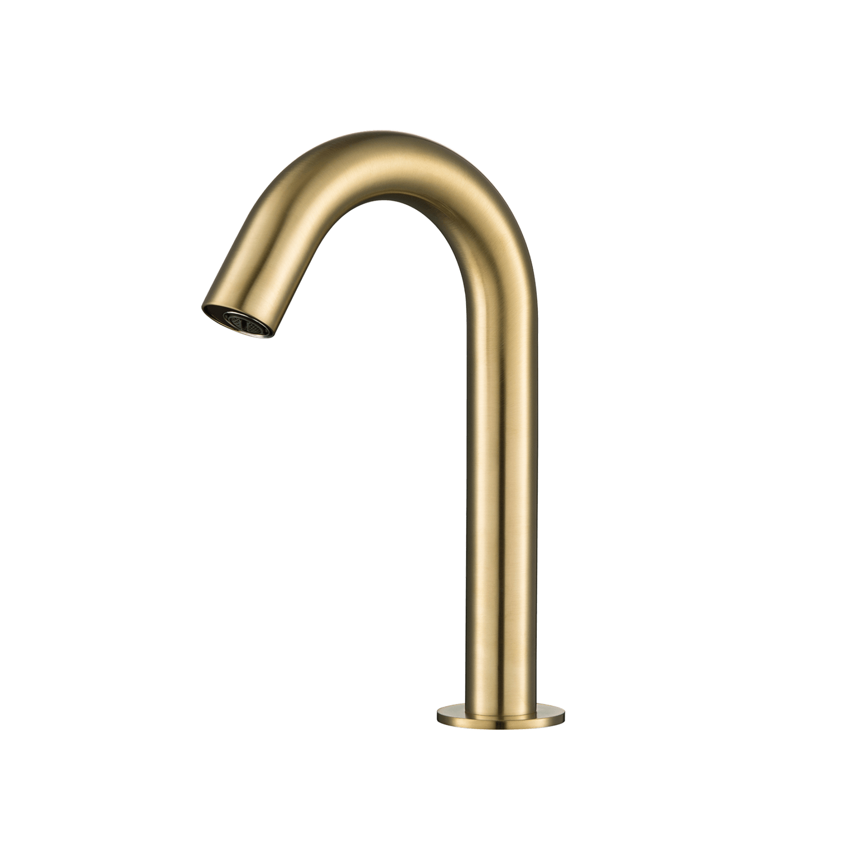 Luxe Deck Mounted Automatic Sensor Tap Brushed Gold gallery detail image