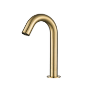 Luxe Deck Mounted Automatic Sensor Tap Brushed Gold gallery detail image