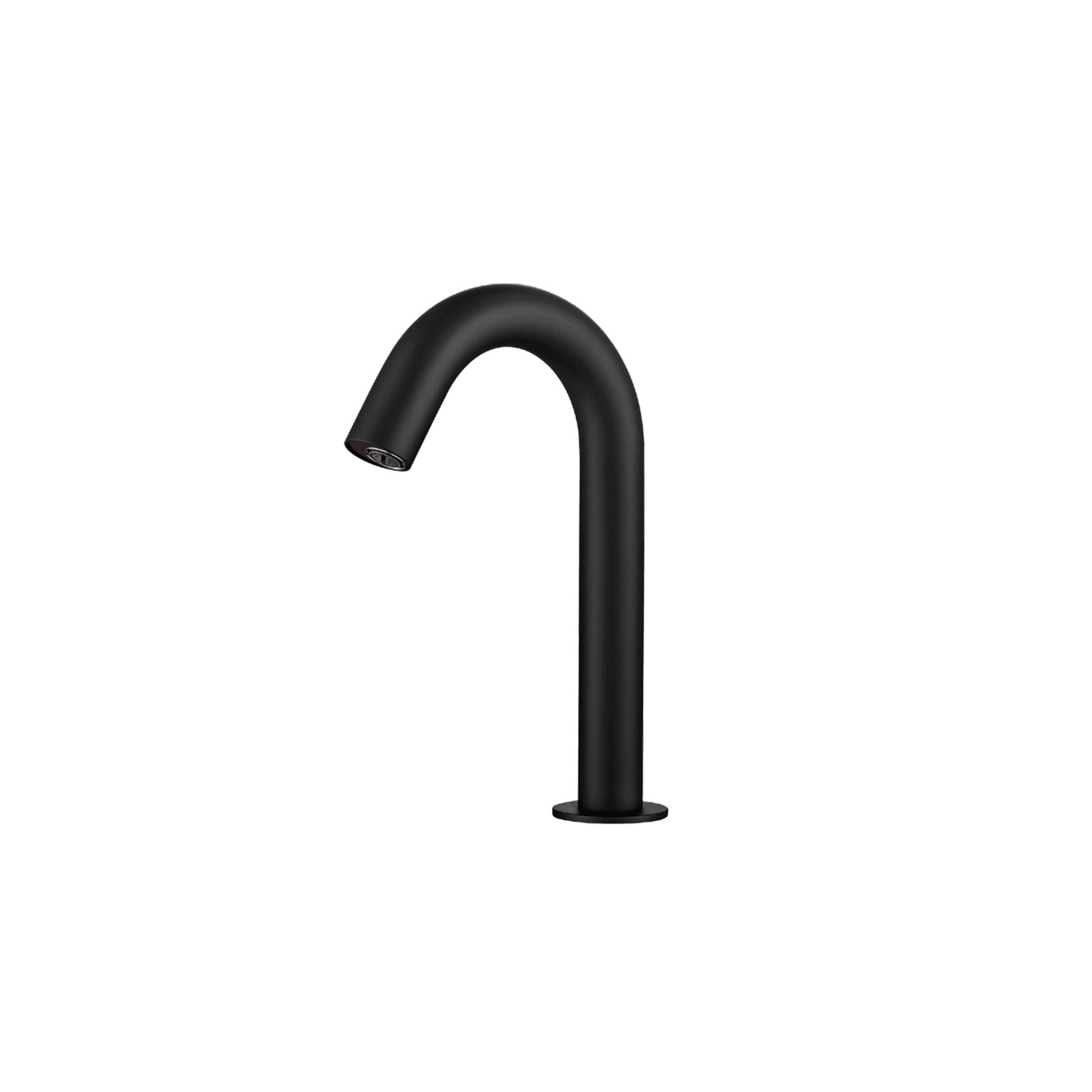 Luxe Deck Mounted Automatic Sensor Tap Satin Black gallery detail image