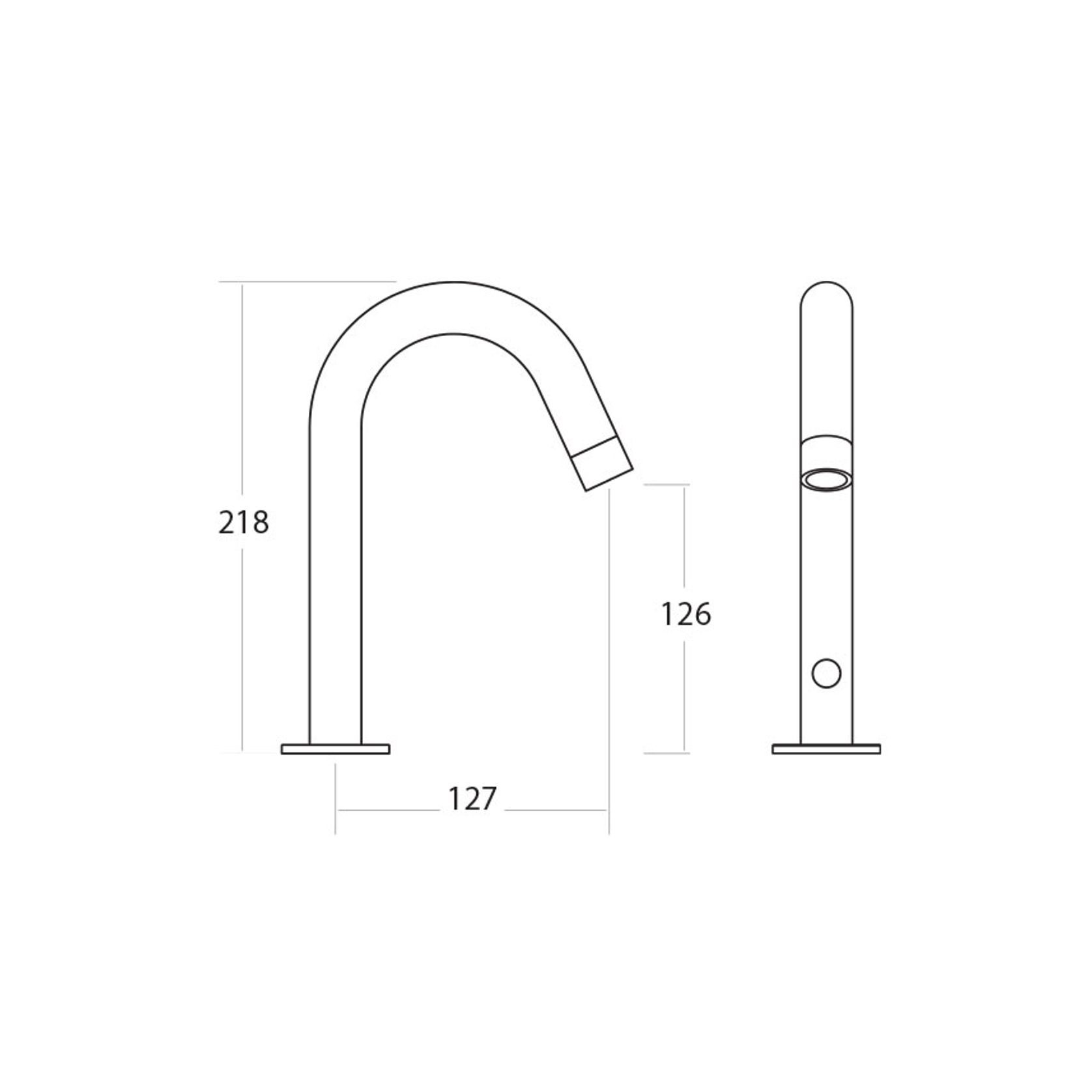Integrated Gooseneck Sensor Tap gallery detail image