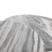 Marble Charger Plate - Grey gallery detail image