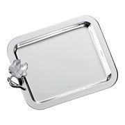 Anémone Silverplated Rect Tray Small gallery detail image