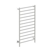 NATURAL 12 Bar 650mm Straight Heated Towel Rail with PTSelect Switch gallery detail image