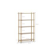 Rakk Tall Bookshelf | Natural Oak gallery detail image