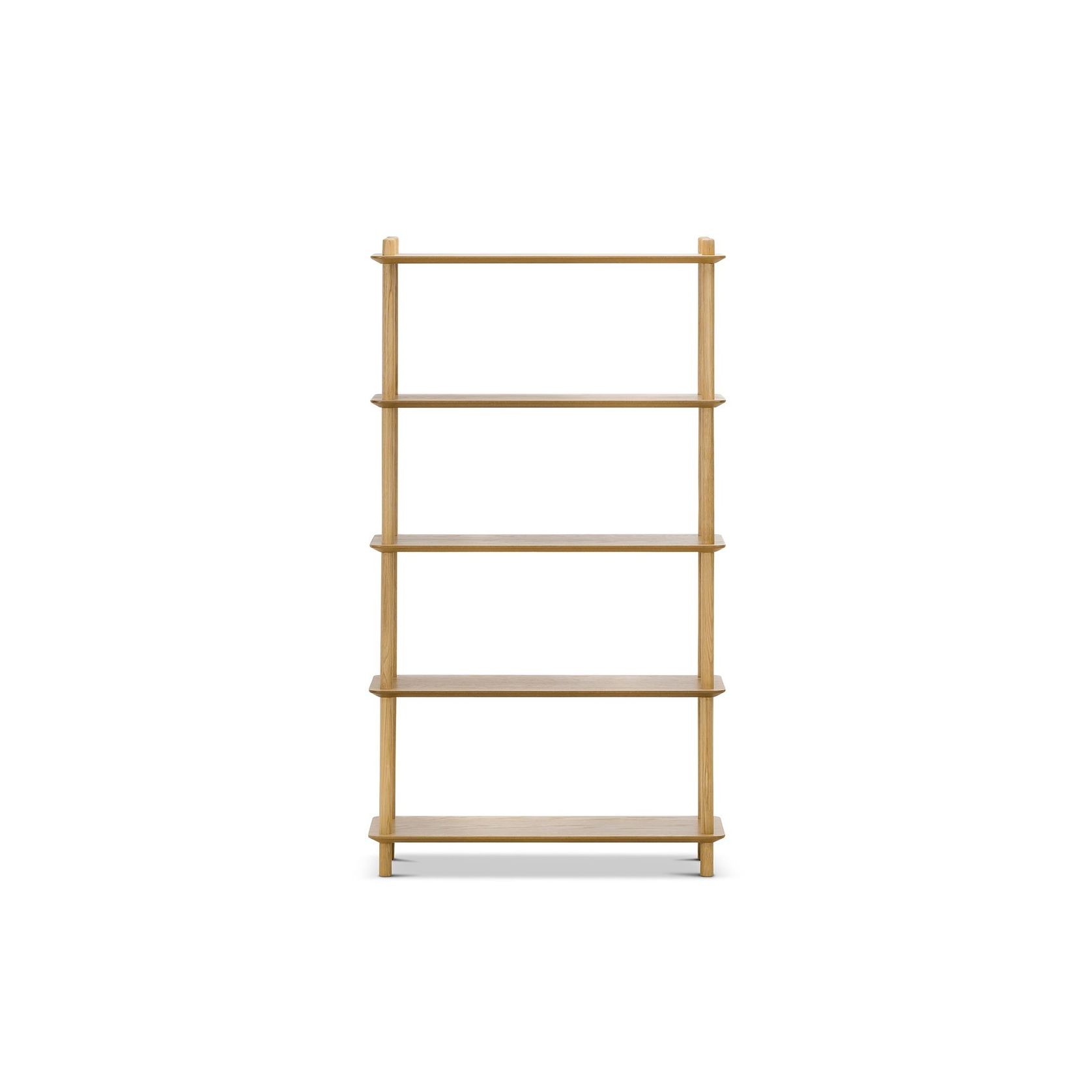 Rakk Tall Bookshelf | Natural Oak gallery detail image