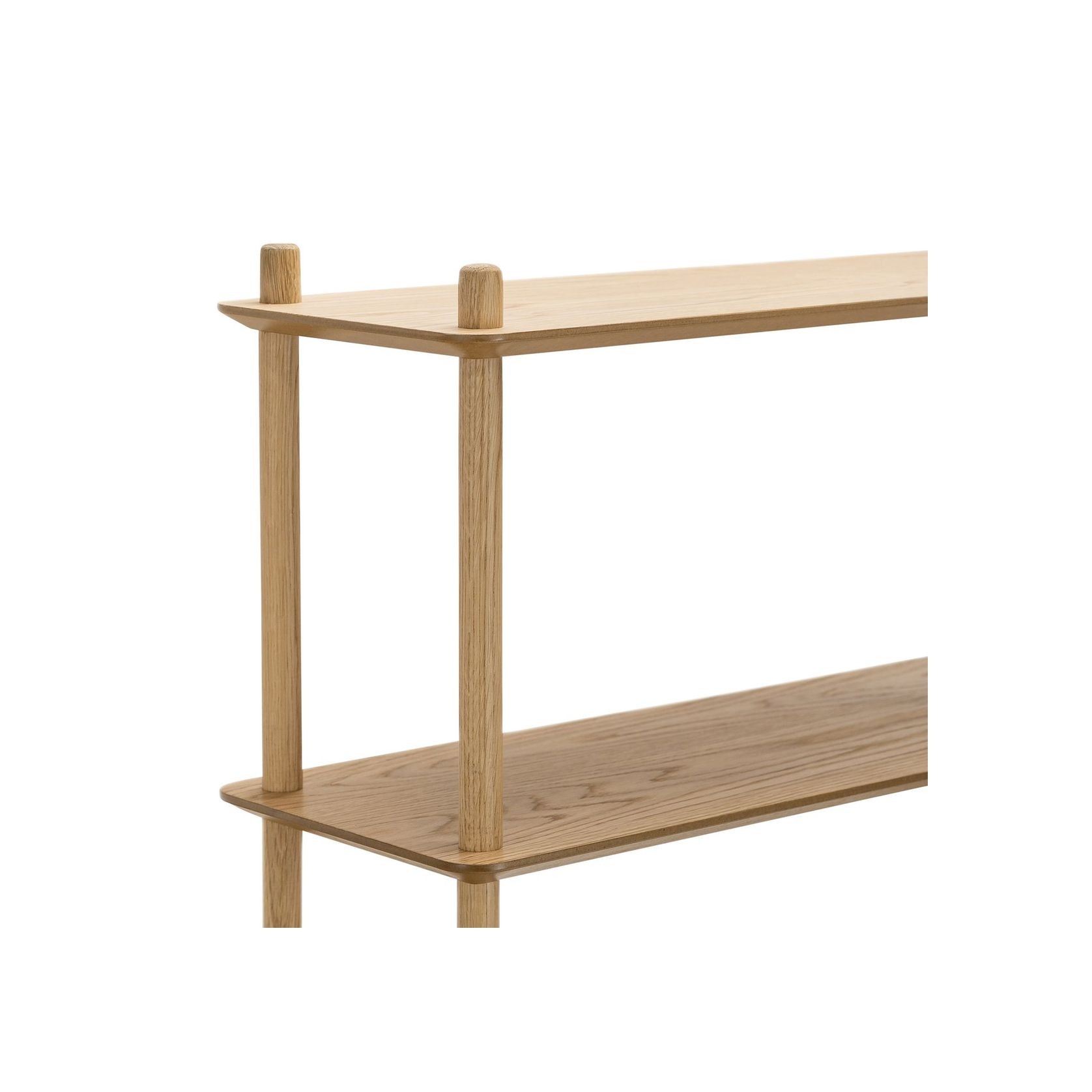 Rakk Tall Bookshelf | Natural Oak gallery detail image