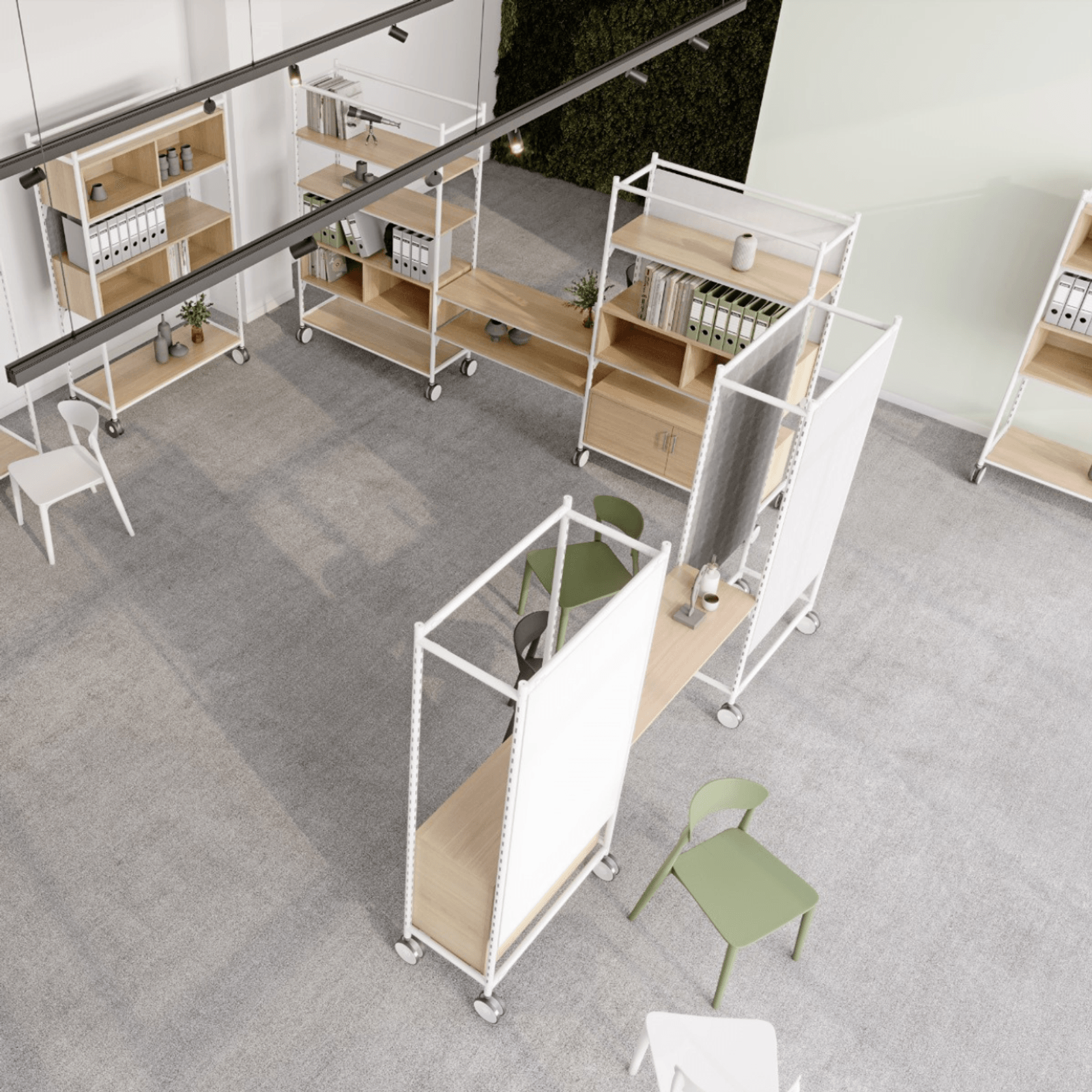 tuboOFFICE - Modular Zoning and Space Dividing System gallery detail image