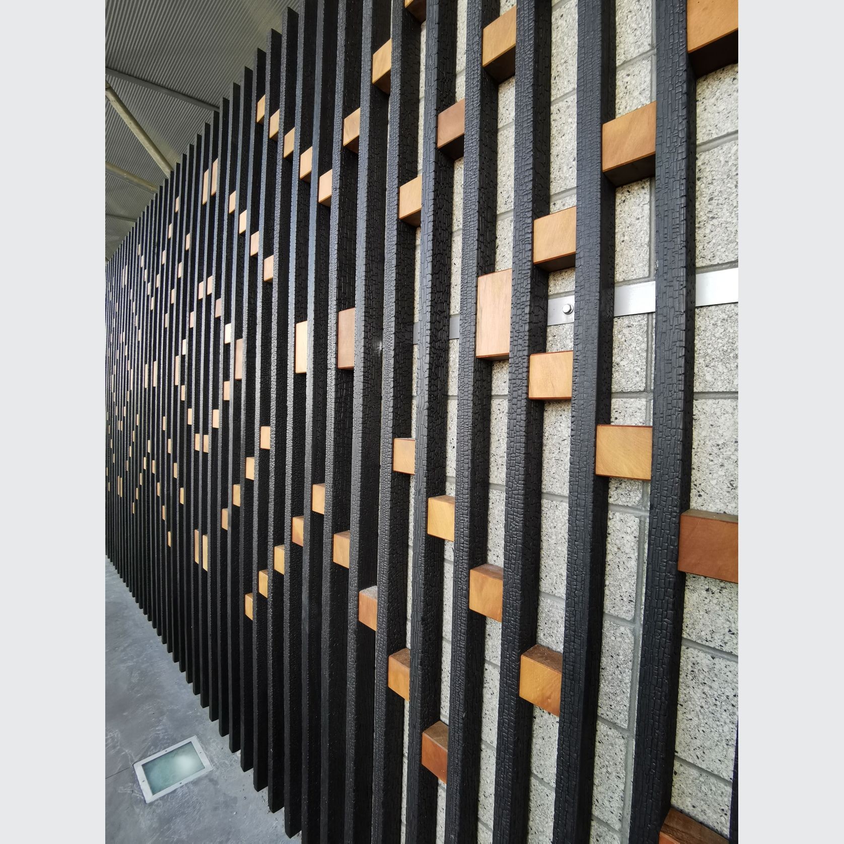Charred Accoya Timber Cladding & Wall Panels gallery detail image
