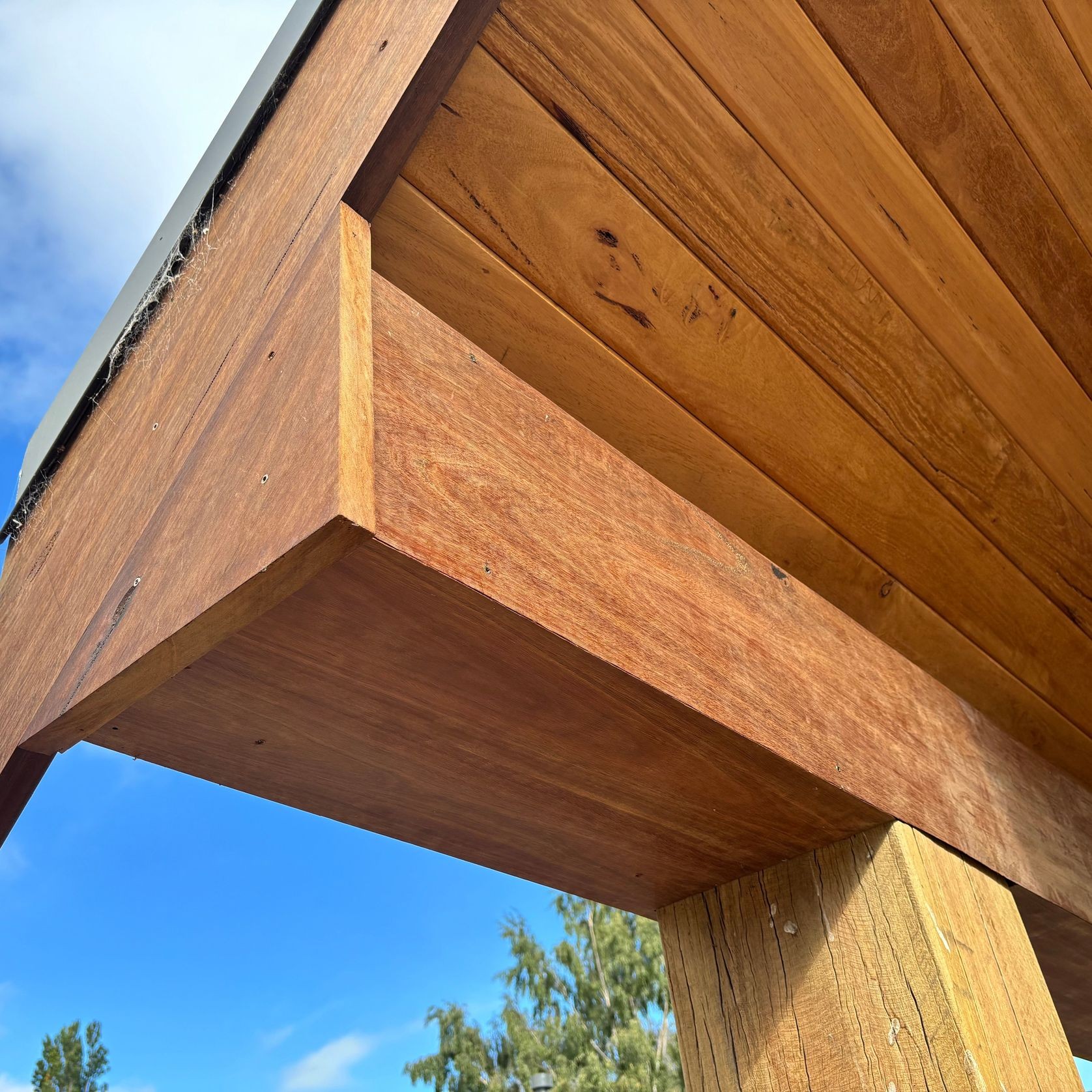 Spotted Gum Vertical Hardwood Cladding gallery detail image