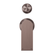 Bianca Shower Mixer & Divertor Back Plate | Brushed Bronze gallery detail image