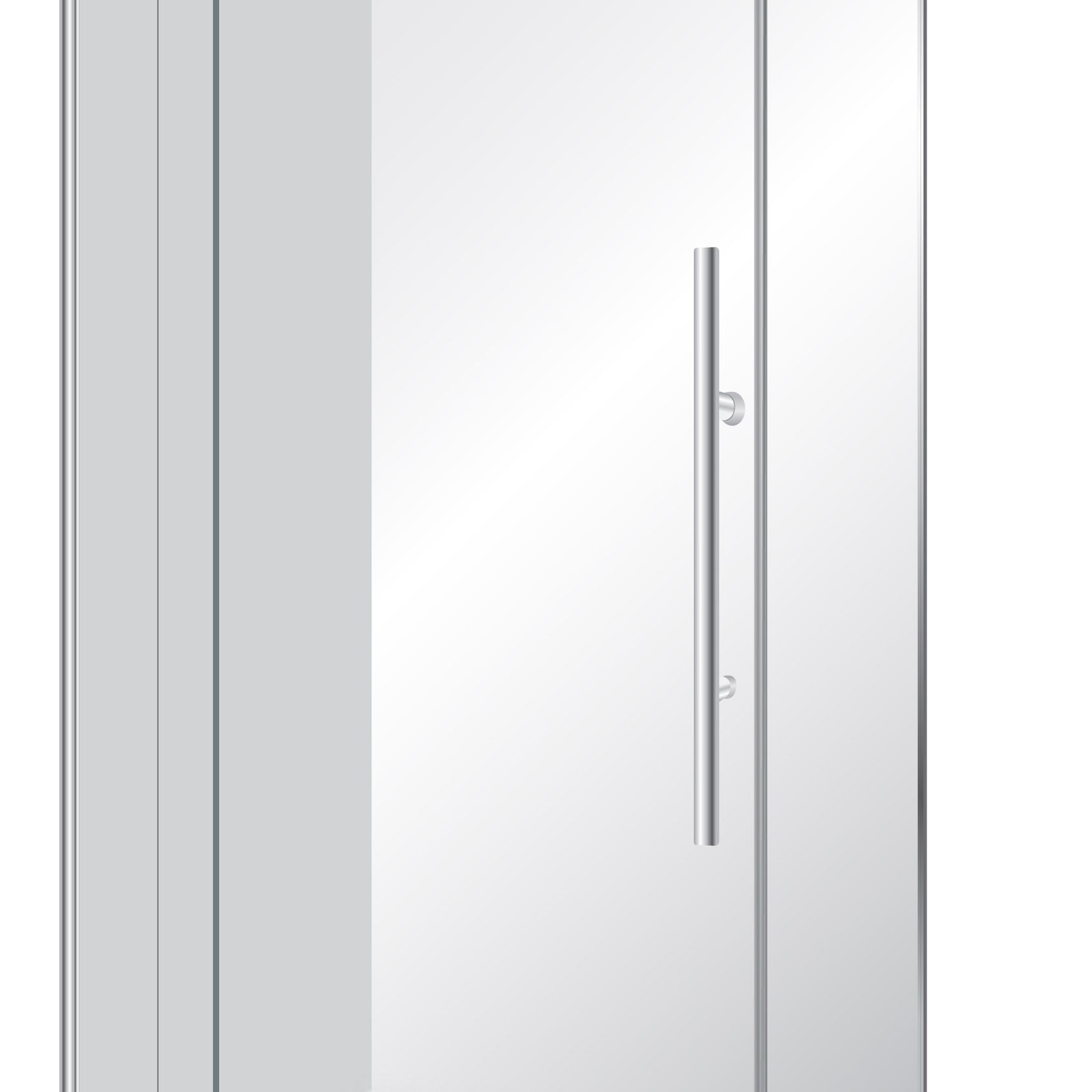 Adjustable Frameless Pivot Square 900×1000 gallery detail image