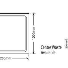 Horizon 2 Sided Sliding Door Shower with Clear Glass gallery detail image