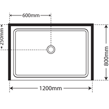 Horizon Alcove (3 Sided) Pivot Door Shower gallery detail image