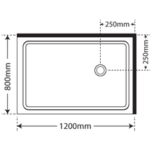 Horizon 2 Sided Sliding Door Shower with Clear Glass gallery detail image
