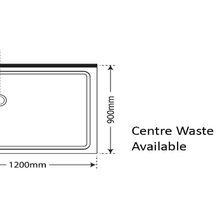 Horizon 2 Sided Pivot Door Shower gallery detail image