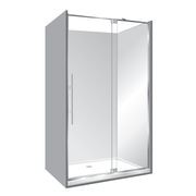 Adjustable Frameless Pivot Alcove 1000x1200x1000 gallery detail image