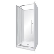 Adjustable Frameless Pivot Alcove 900 gallery detail image