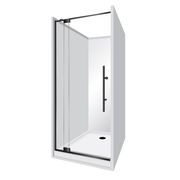 Adjustable Frameless Pivot Alcove 1200x900x1200 gallery detail image