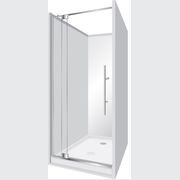 Adjustable Frameless Pivot Alcove 1200x900x1200 gallery detail image