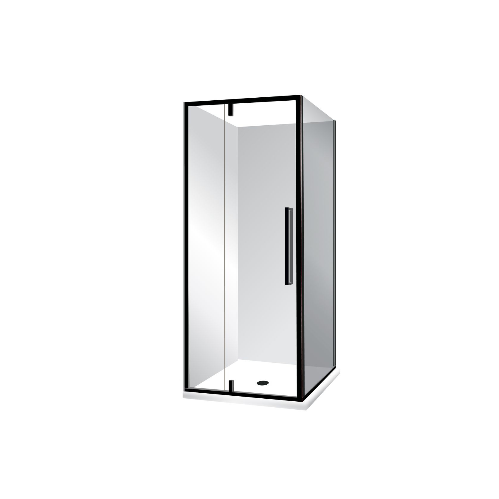 Horizon 2 Sided Pivot Door Shower gallery detail image