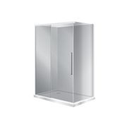 Horizon 2 Sided Sliding Door Shower with Grey Glass gallery detail image
