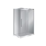 Horizon 2 Sided Sliding Door Shower with Grey Glass gallery detail image