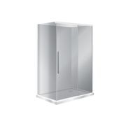 Horizon 2 Sided Sliding Door Shower with Grey Glass gallery detail image