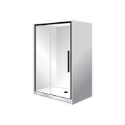 Horizon Alcove Sliding Door Shower with Clear Glass gallery detail image
