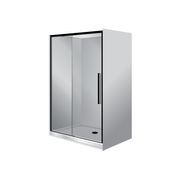 Horizon Alcove Sliding Door Shower with Grey Glass gallery detail image