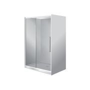 Horizon Alcove Sliding Door Shower with Grey Glass gallery detail image