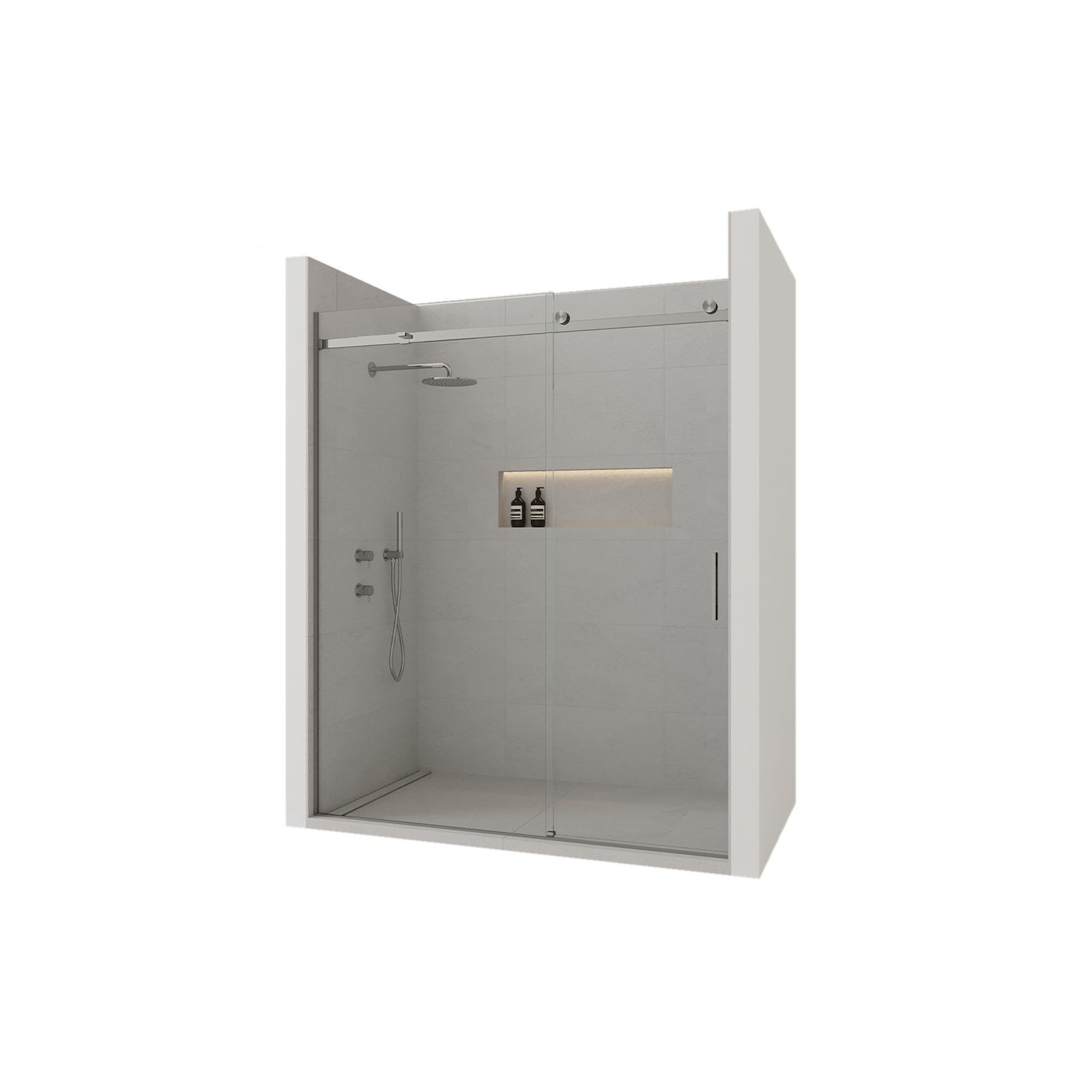 Linea Quattro Tiled Shower gallery detail image