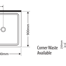 Horizon 2 Sided Pivot Door Shower gallery detail image