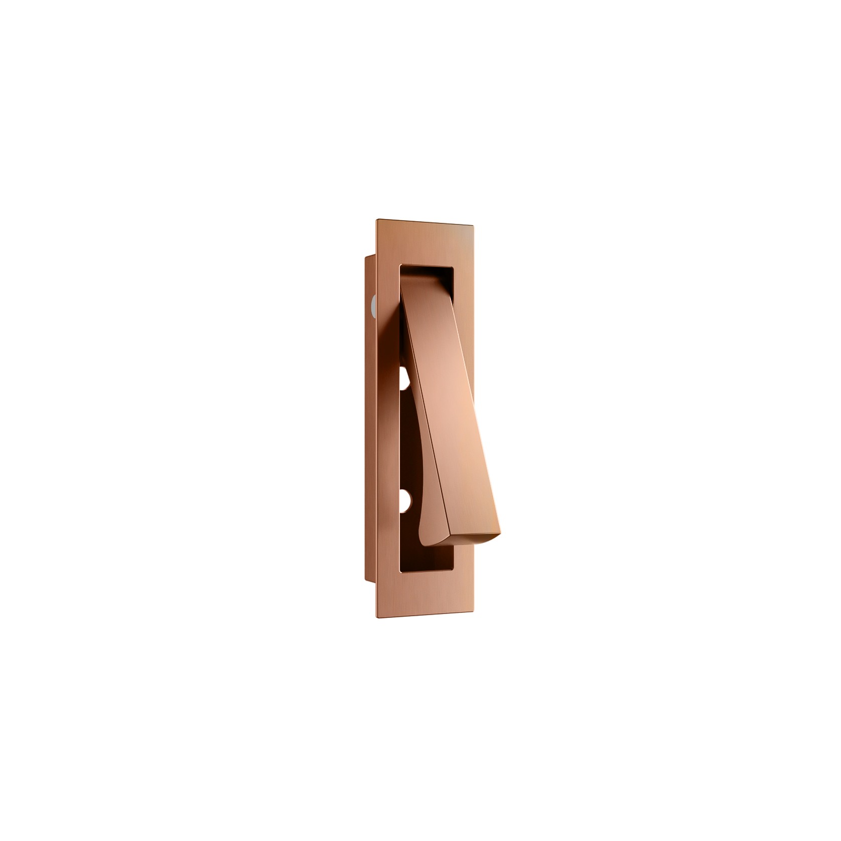 Cavity Slider Edge Pull | Brushed Copper gallery detail image