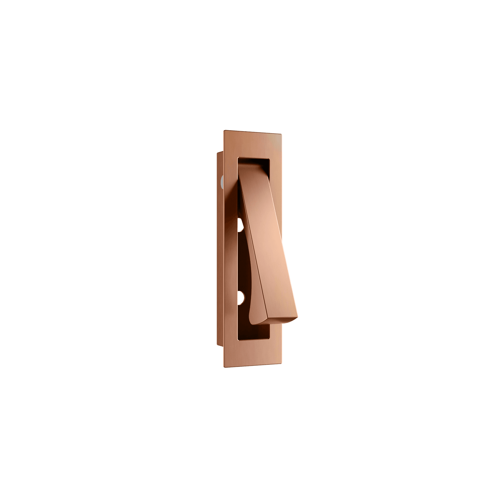 Cavity Slider Edge Pull | Brushed Copper gallery detail image
