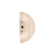 Travertine Half Moon Entry Door Pull (Single) gallery detail image