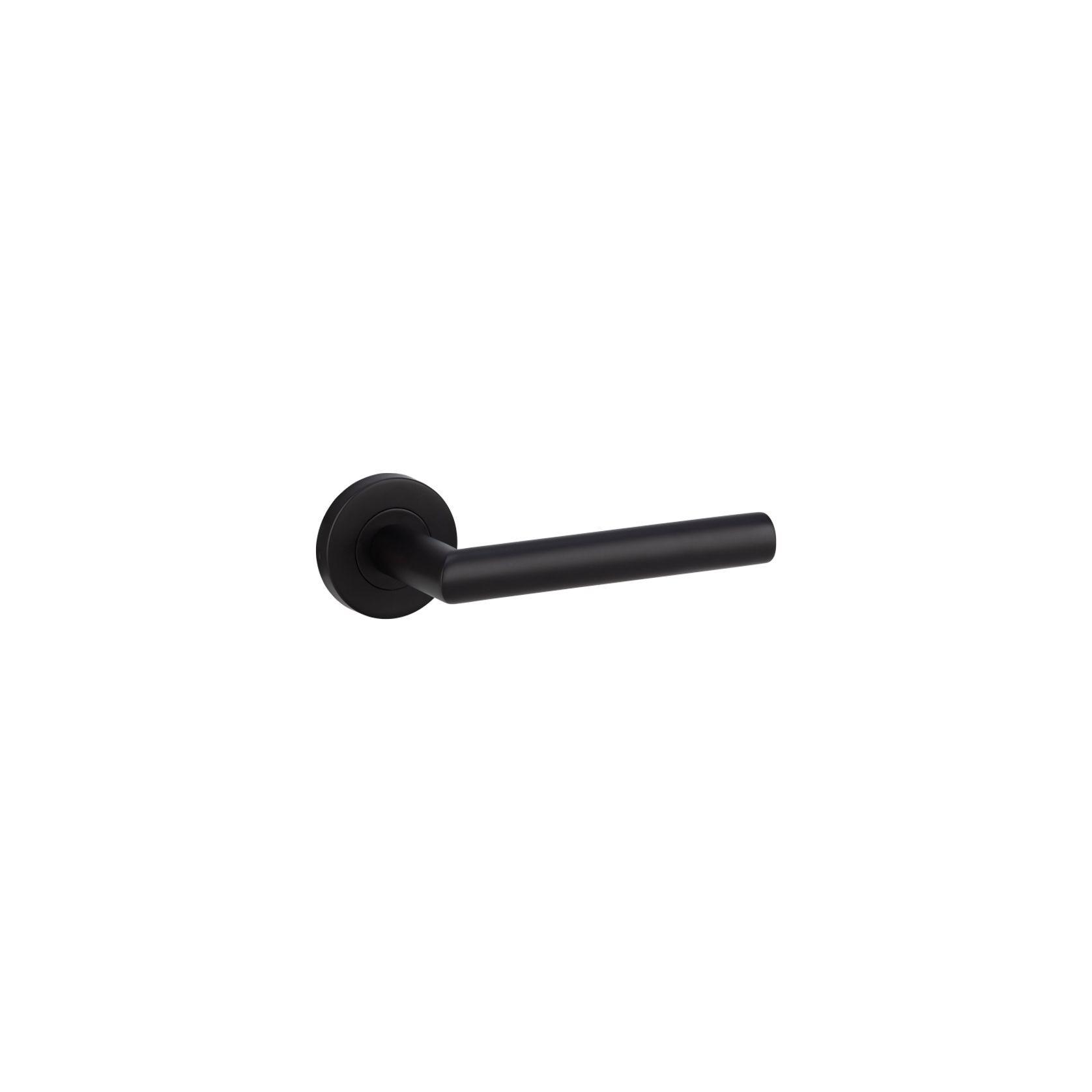 Davis Door Handle | Matte Black gallery detail image