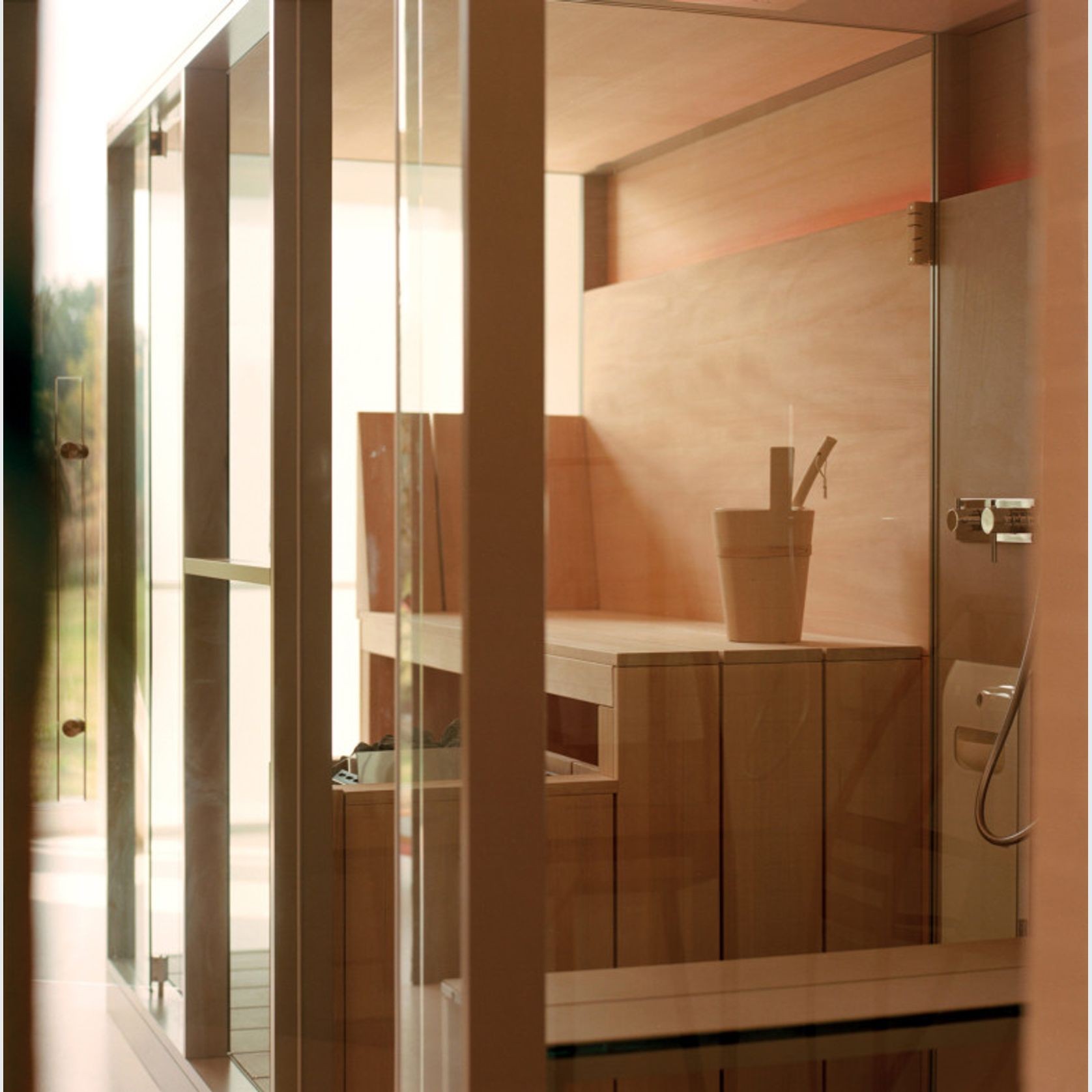 Mid Sauna and Hammam Steam Shower System by Effe gallery detail image