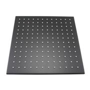 Square Shower Head 250mm Matte Black gallery detail image
