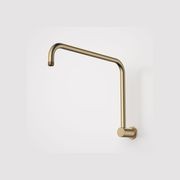 Caroma Upswept Shower Arm  | Brushed Brass gallery detail image