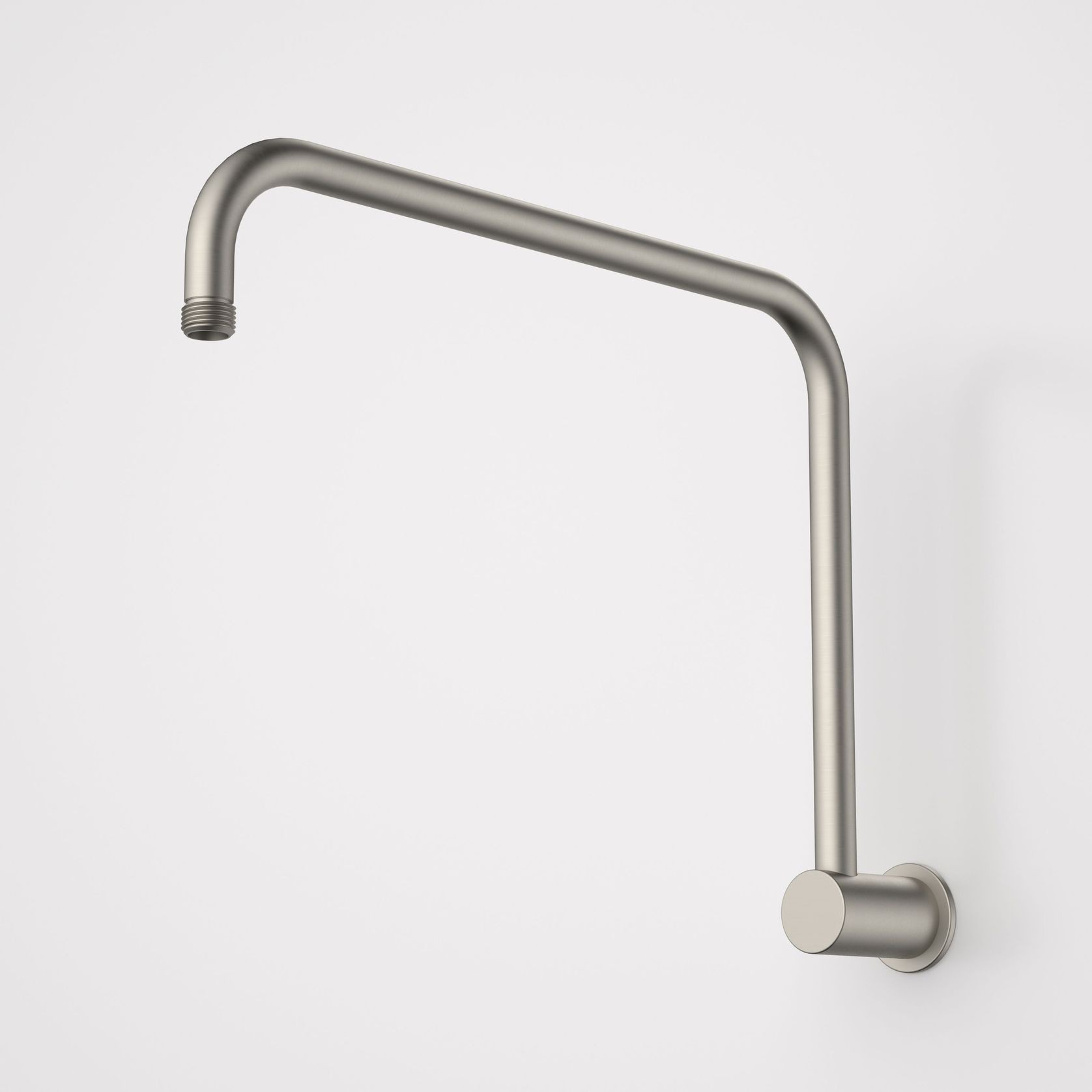 Caroma Upswept Shower Arm  | Brushed Nickel gallery detail image